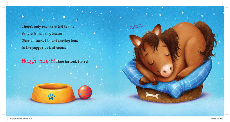 Barnyard Bedtime (Board Book) - Born Childrens Boutique