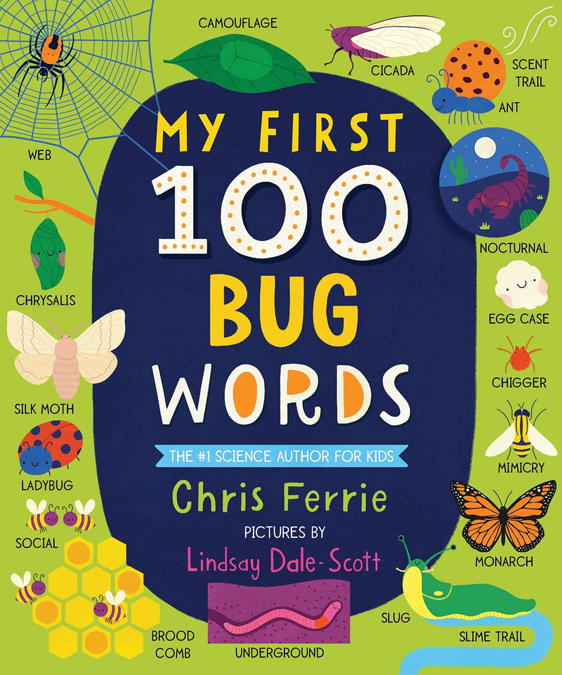My First 100 Bug Words - Born Childrens Boutique