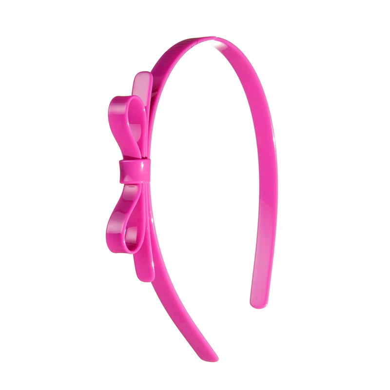 Thin Bow Pink Headband - Born Childrens Boutique
