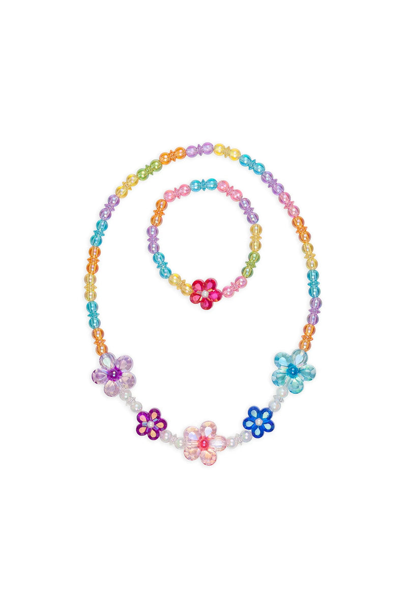 Blooming Beads Necklace & Bracelet Set - Born Childrens Boutique