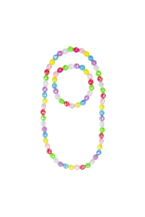 Colour Me Rainbow Necklace & Bracelet Set - Born Childrens Boutique