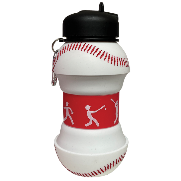 Baseball Collapsible Water Bottle - Born Childrens Boutique