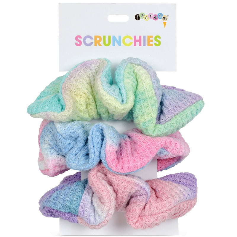 Tie Dye Waffle Scrunchie Set - Born Childrens Boutique