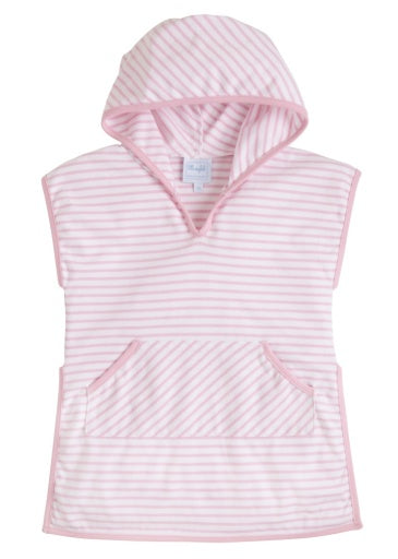 Girl Beach Popover - Pink - Born Childrens Boutique
