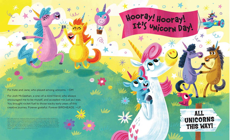 Unicorn Day Hardcover - Born Childrens Boutique