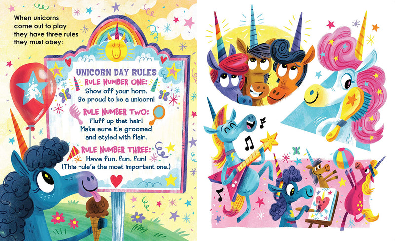 Unicorn Day Hardcover - Born Childrens Boutique