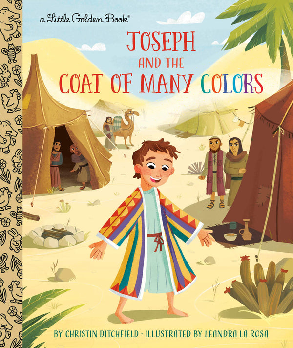 Joseph and the Coat of Many Colors (Little Golden Book) - Born Childrens Boutique