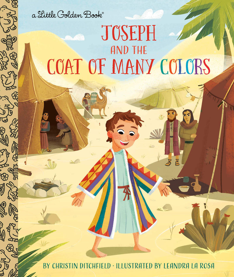 Joseph and the Coat of Many Colors (Little Golden Book) - Born Childrens Boutique