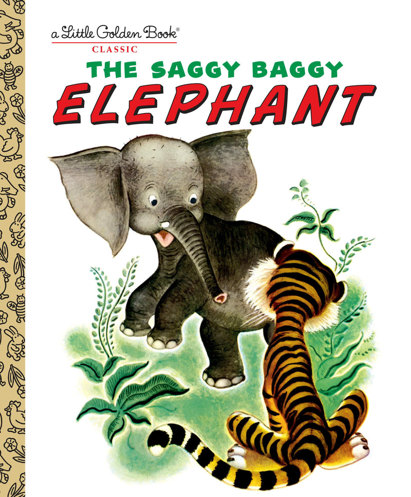 The Saggy Baggy Elephant (Little Golden Book) - Born Childrens Boutique