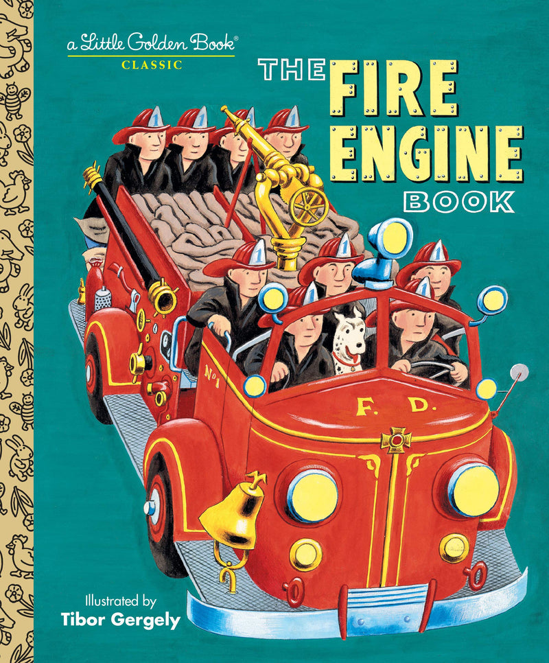 The Fire Engine Book (Little Golden Book) - Born Childrens Boutique