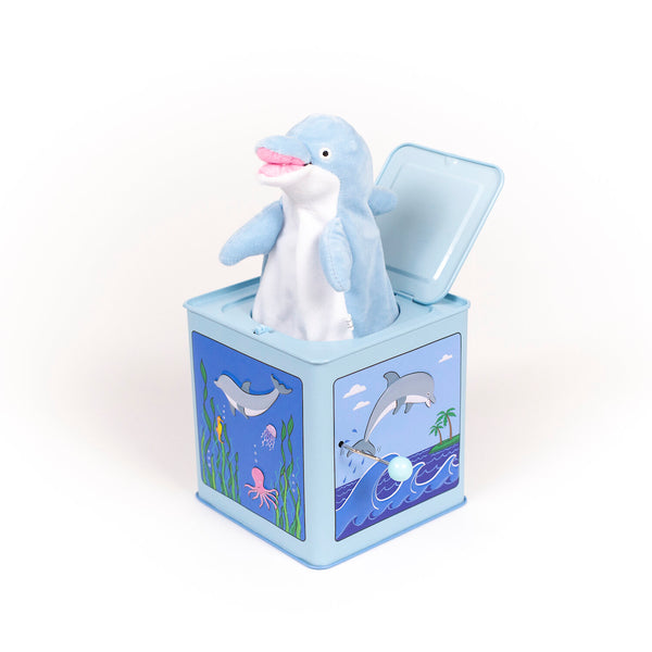 Jack-in-the-box Dolphin - Born Childrens Boutique