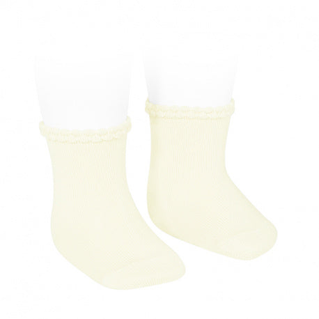 Purl Cuff Anklet Cream - Born Childrens Boutique