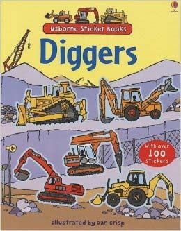 First Sticker Book, Diggers - Born Childrens Boutique