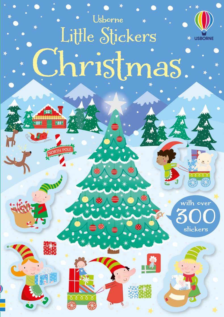 Little First Sticker Book Christmas - Born Childrens Boutique