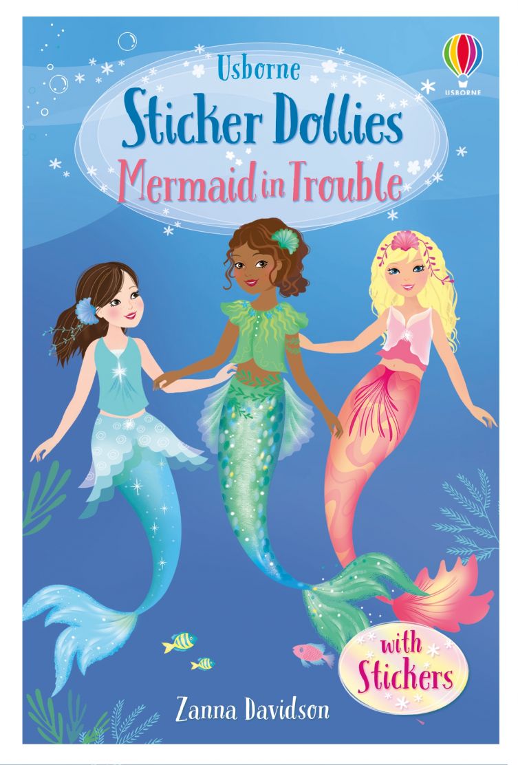 Sticker Dolly Mermaid in Trouble - Born Childrens Boutique