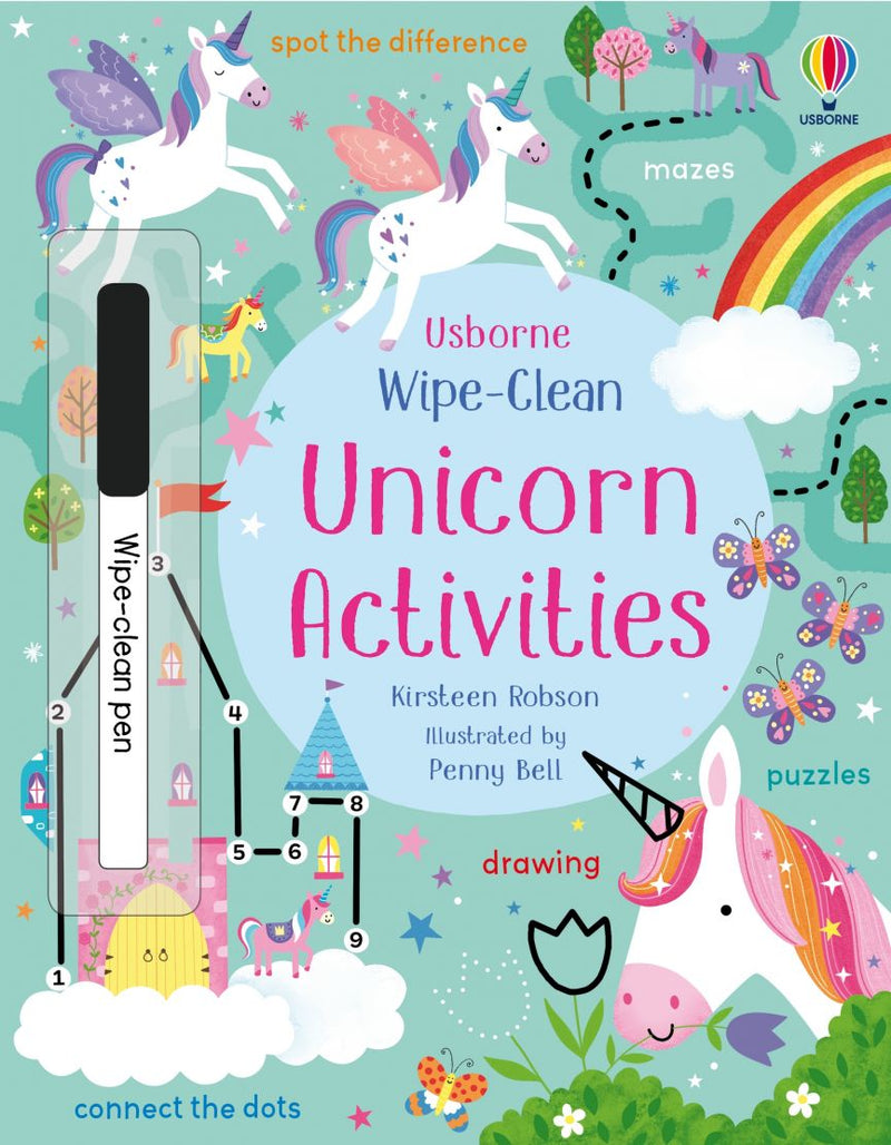 Wipe Clean Unicorn Activities - Born Childrens Boutique