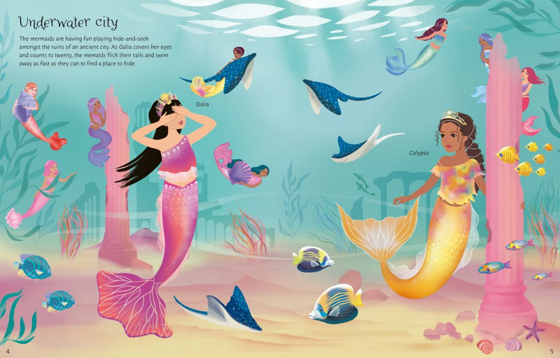 Sticker Dolly Dressing Mermaid Kingdom - Born Childrens Boutique