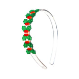 Centipede Mistletoe Glitter Green Headband - Born Childrens Boutique