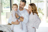 Parker Zipper Pajama - Candy Canes And Holly - Born Childrens Boutique