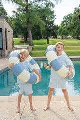 Lila + Hayes Charles Short Set, STARS BY THE SEA GREEN - Born Childrens Boutique