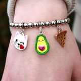 Charm It!, Glitter Avocado Charm - Born Childrens Boutique