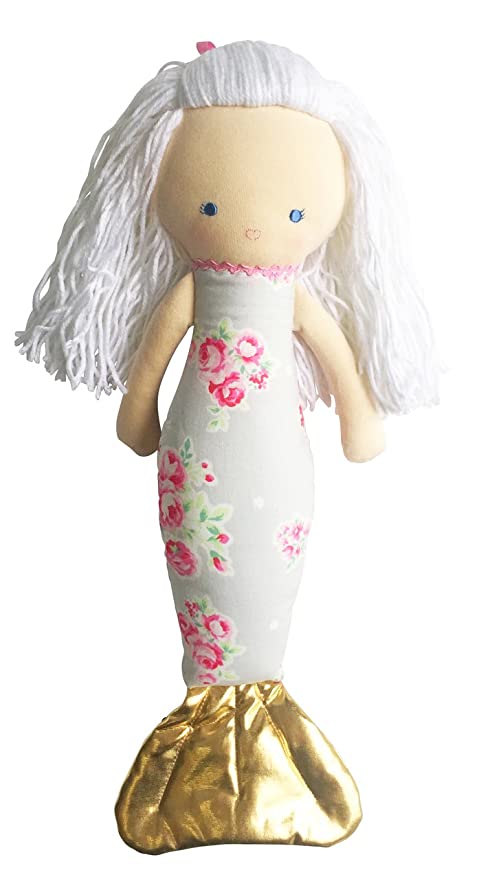 Mermaid Doll 40cm Grey - Born Childrens Boutique