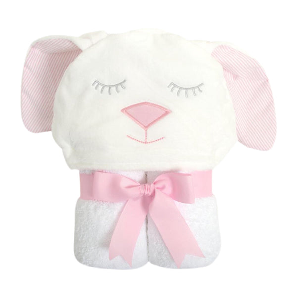 Character Towel, Pink Bunny - Born Childrens Boutique