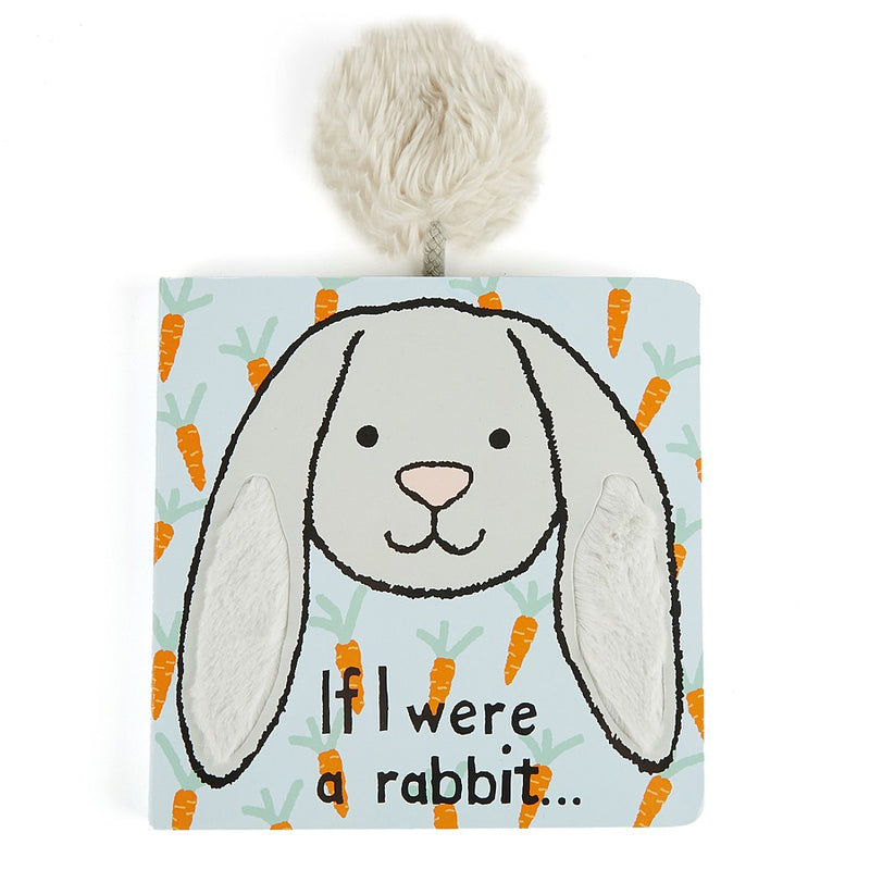 If I Were A Rabbit Book (Grey) - Born Childrens Boutique