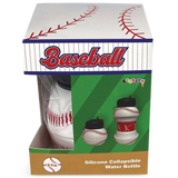 Baseball Collapsible Water Bottle - Born Childrens Boutique