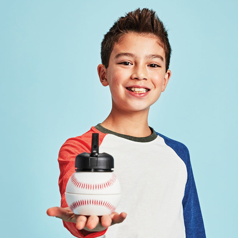 Baseball Collapsible Water Bottle - Born Childrens Boutique