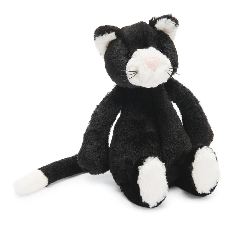 Bashful Black & White Cat Medium - Born Childrens Boutique