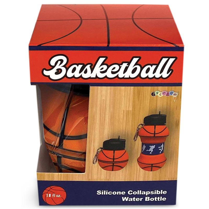 Basketball Collapsible Water Bottle - Born Childrens Boutique