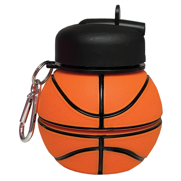 Basketball Collapsible Water Bottle - Born Childrens Boutique