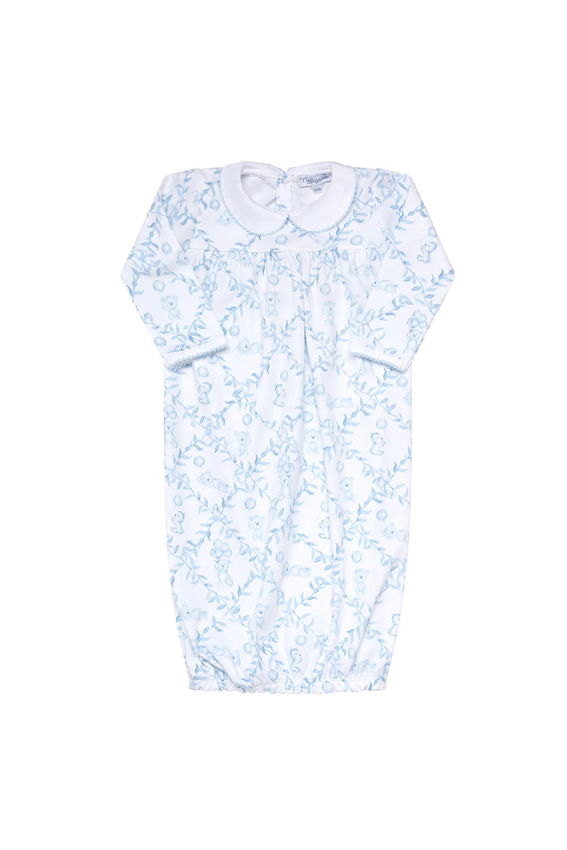 Blue Bears Trellace Gown - Born Childrens Boutique