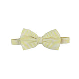 Baylor Bow Tie Seaside Sunny Yellow Seersucker - Born Childrens Boutique