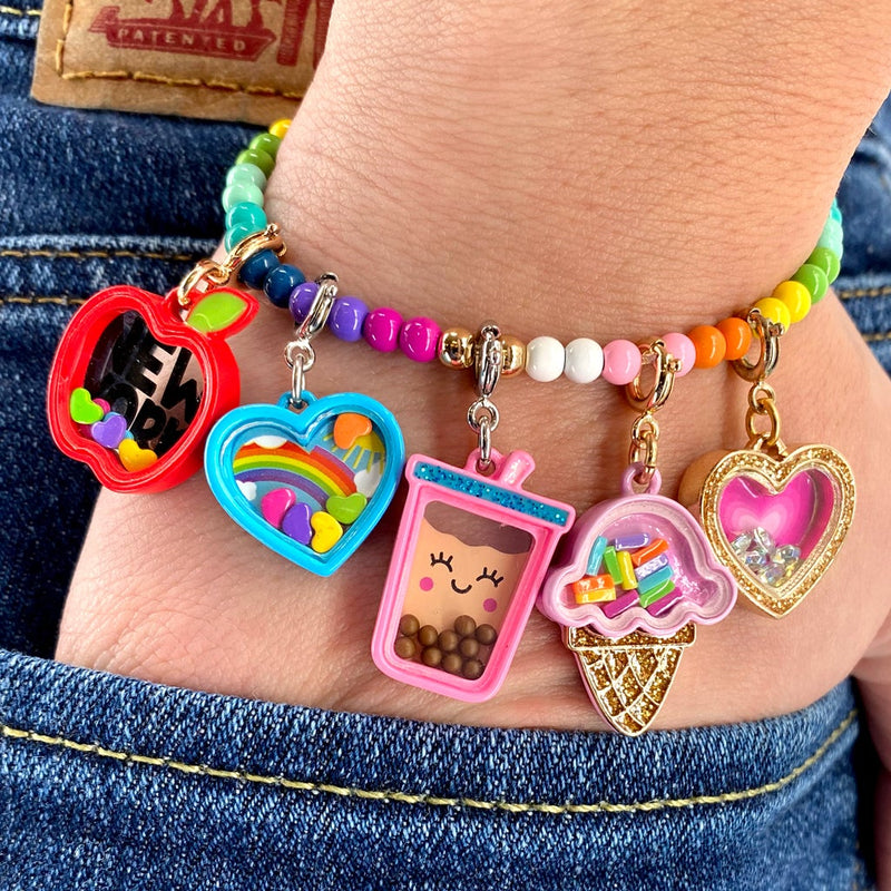 Charm It!, Bubble Tea Shaker Charm - Born Childrens Boutique