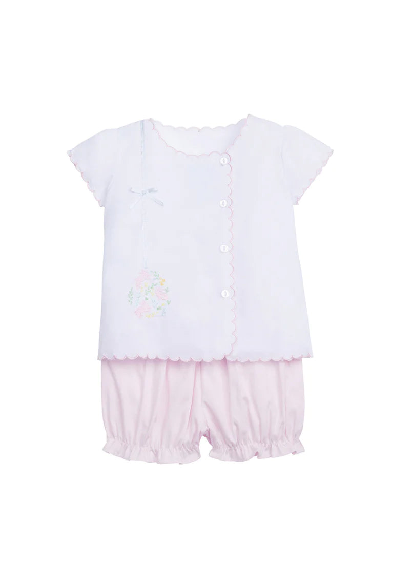 Bunnies Bloomer Set Light Pink - Born Childrens Boutique