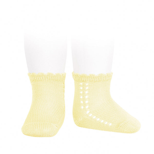 Crochet Anklet Pale Yellow - Born Childrens Boutique