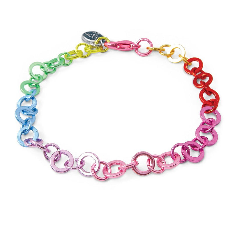 Charm It! Rainbow Chain Bracelet - Born Childrens Boutique