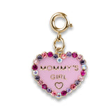 Charm It!, Gold Mommy's Girl Charm - Born Childrens Boutique