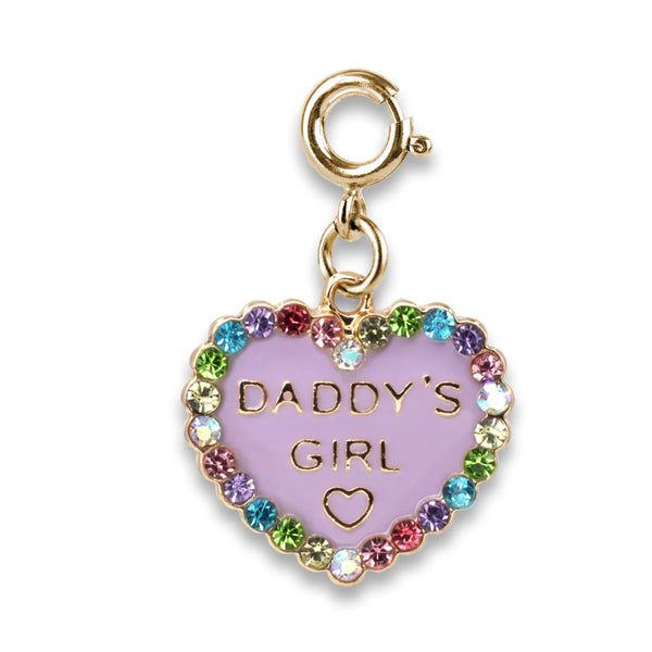 Charm It!, Gold Daddy's Girl Charm - Born Childrens Boutique