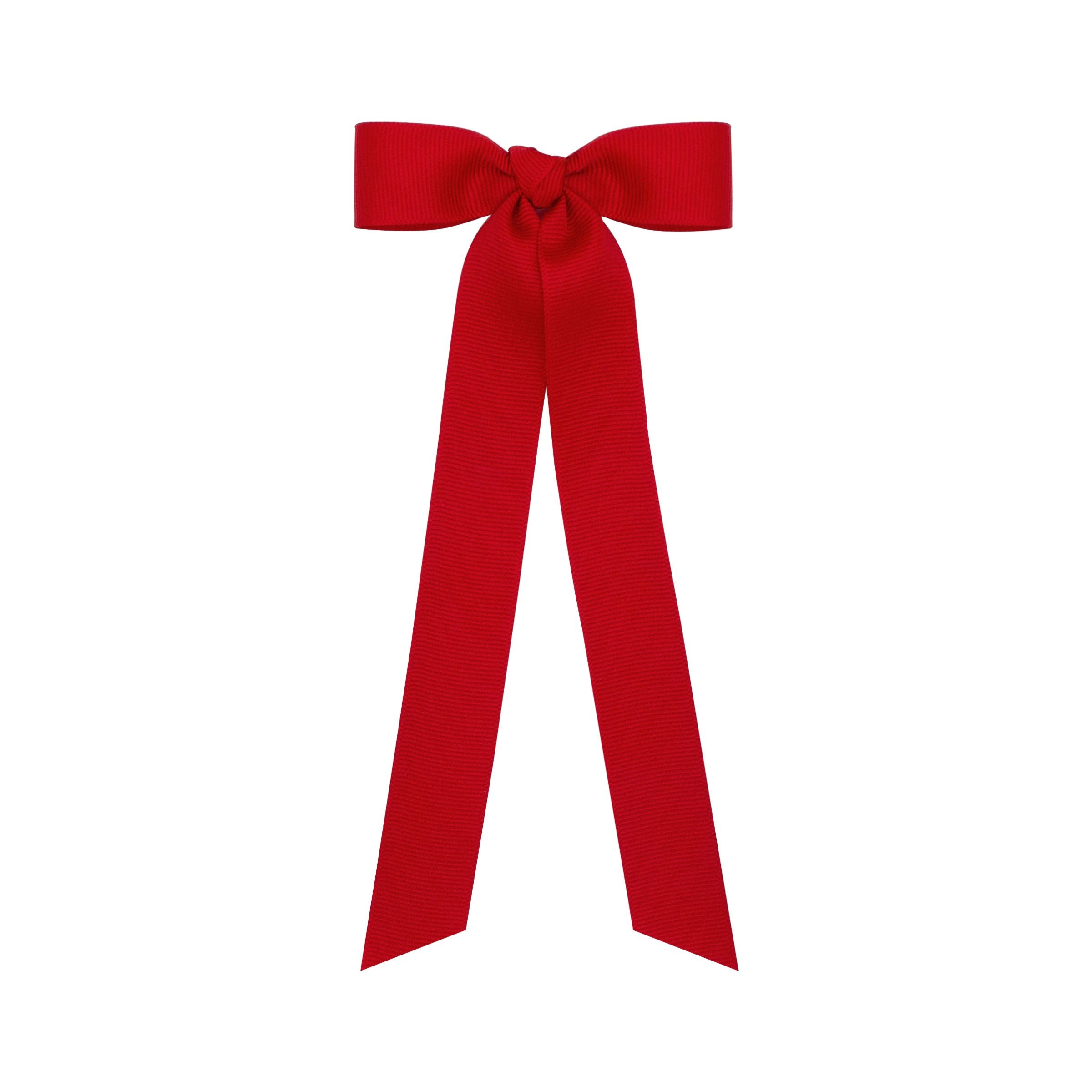 Wee Ones Red Bow with Tail - Born Childrens Boutique