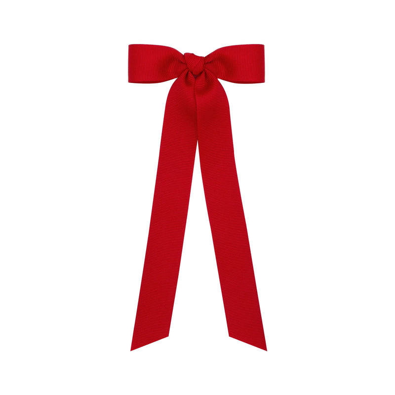 Wee Ones Red Bow with Tail - Born Childrens Boutique