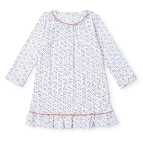 Carlin Dress - Bells In The Snow - Born Childrens Boutique