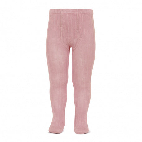 Ribbed Tights Rose - Born Childrens Boutique
