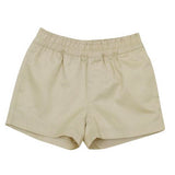 Sheffield Shorts - Twill - Keeneland Khaki/Keeneland Khaki - Born Childrens Boutique