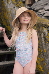 Pre-Order Tie Front One Piece Capeside Vineyard - Born Childrens Boutique