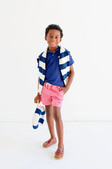 Shelton Shorts - Twill Nantucket Red/Nantucket Navy - Born Childrens Boutique