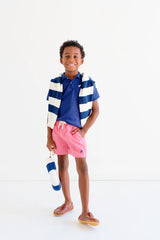 Shelton Shorts - Twill Nantucket Red/Nantucket Navy - Born Childrens Boutique