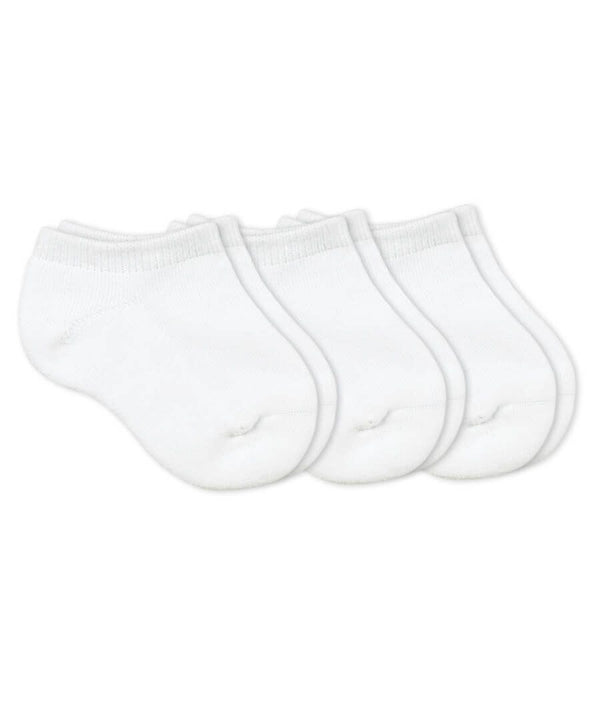 Smooth Toe Sport Low Cut Socks 3 Pair Pack White - Born Childrens Boutique